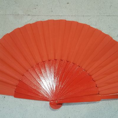 abanico pericón naranja