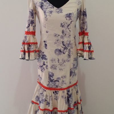 traje de flamenca canastero
